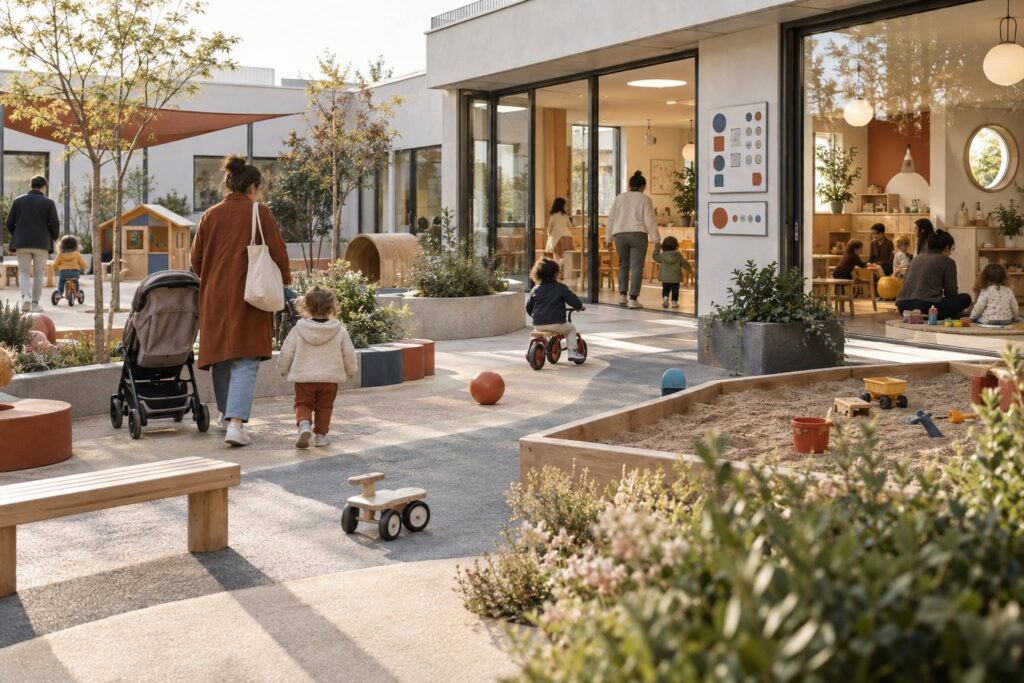 Illustration éditoriale du sujet : Combien de places d'accueil 0-3 ans compte vraiment Nevers