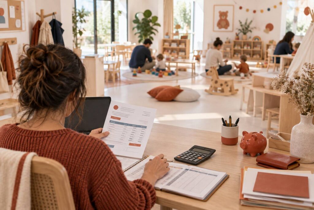 Illustration éditoriale du sujet : Micro-crèche PAJE : pourquoi le tarif y est fixé librement