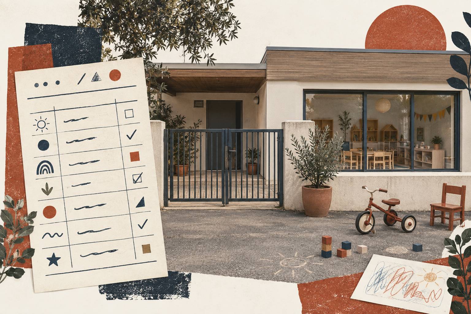 Illustration éditoriale du sujet : Micro-crèches fermées à Nevers : où sont passées les places